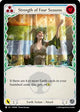 Strength of Four Seasons (Blue) (ROS060)  Rainbow Foil
