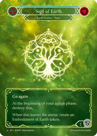 Sigil of Earth (Marvel) (ROS070)  Cold Foil