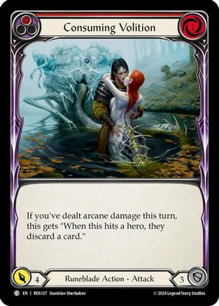 Consuming Volition (Red) (ROS137)