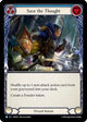Save the Thought (Blue) (ROS181)  Rainbow Foil