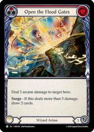 Open the Flood Gates (Red) (ROS195)