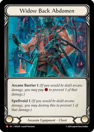 Widow Back Abdomen (ROS240)