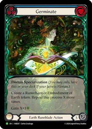Germinate (Extended Art) - FAB267 (FAB267)  Rainbow Foil