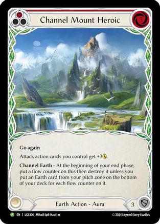Channel Mount Heroic - LGS306 (LGS306)  Cold Foil