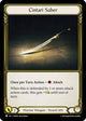 Cintari Saber (Left) (Golden) - FAB184 (FAB184)  Cold Foil