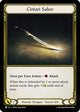 Cintari Saber (Right) (Golden) - FAB185 (FAB185)  Cold Foil