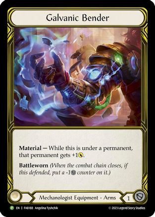 Galvanic Bender (Golden) - FAB188 (FAB188)  Cold Foil