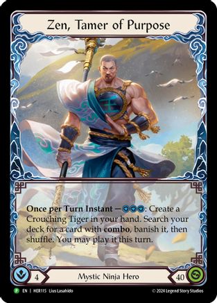 Zen, Tamer of Purpose - HER115 (HER115)  Rainbow Foil