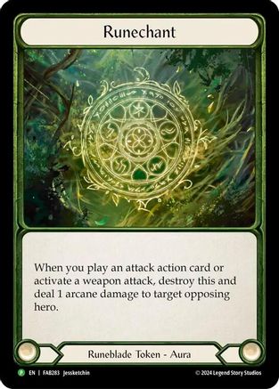 Runechant (Earth) - FAB283 (FAB283)  Cold Foil