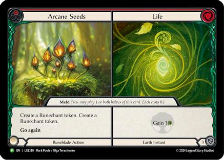 Arcane Seeds // Life - LGS350 (LGS350)  Cold Foil
