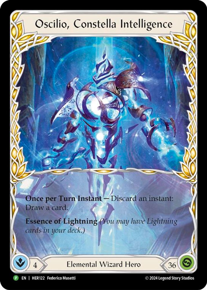 Oscilio, Constella Intelligence - HER122 (HER122)  Rainbow Foil
