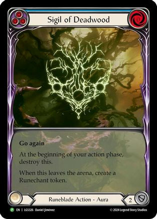 Sigil of Deadwood (Extended Art) - LGS326 (LGS326)  Rainbow Foil