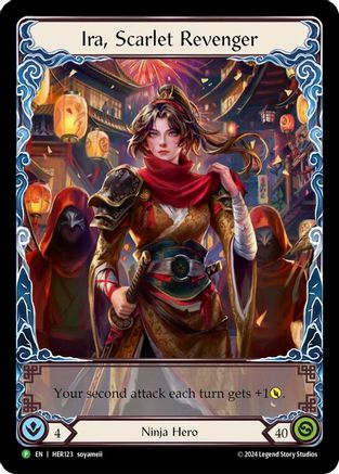 Ira, Scarlet Revenger - HER123 (HER123)  Rainbow Foil