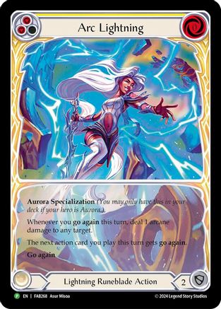 Arc Lightning (Extended Art) - FAB268 (FAB268)  Rainbow Foil