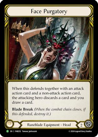 Face Purgatory (Golden) - FAB252 (FAB252)  Cold Foil