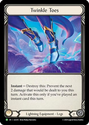 Twinkle Toes - LGS315 (LGS315)  Rainbow Foil