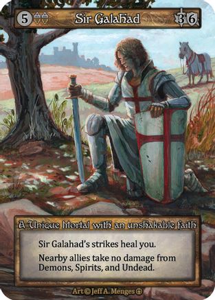 Sir Galahad  - Arthurian Legends