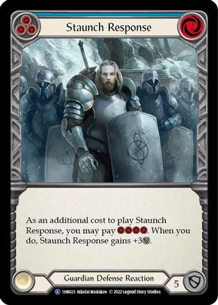 Staunch Response (Blue) (1HB023)
