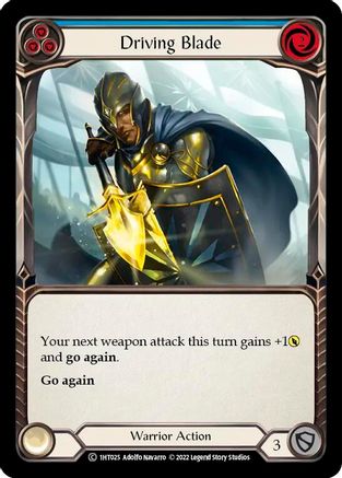 Driving Blade (Blue) (1HT025)