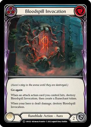 Bloodspill Invocation (Blue) (1HV023)