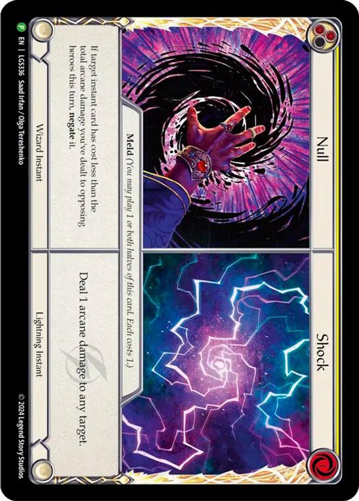 Null // Shock (LGS336)  Cold Foil