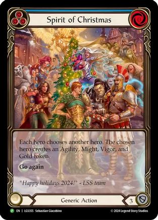 Spirit of Christmas - LGS355 (LGS355)  Cold Foil