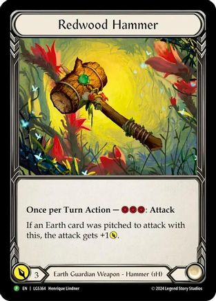 Redwood Hammer - LGS364 (LGS364)  Cold Foil
