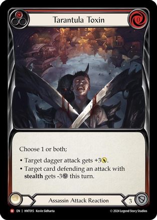 Tarantula Toxin (HNT015)  Rainbow Foil