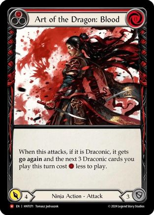 Art of the Dragon: Blood (HNT071)