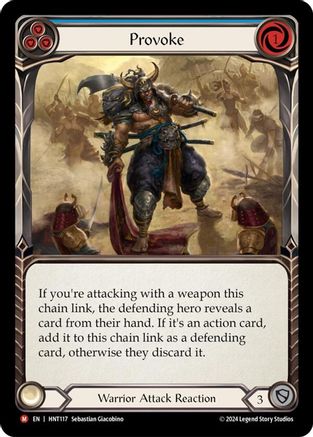 Provoke (HNT117)  Rainbow Foil