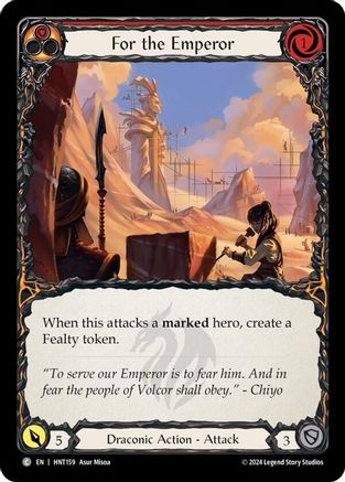 For the Emperor (HNT159)