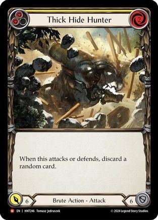Thick Hide Hunter (HNT246)  Rainbow Foil