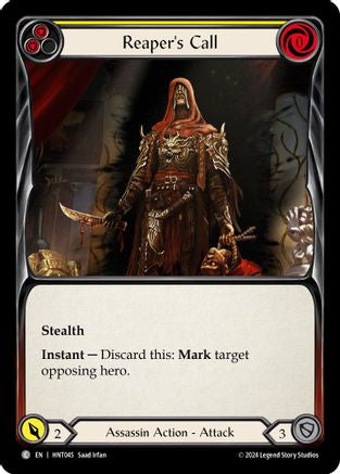 Reaper's Call (Yellow) (HNT045)