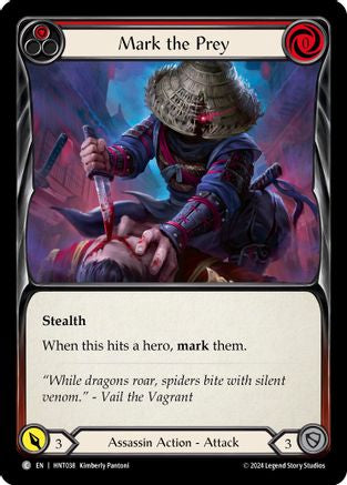 Mark the Prey (Red) (HNT038)
