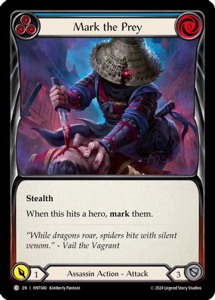 Mark the Prey (Blue) (HNT040)