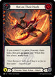 Hot on Their Heels (Red) (HNT067)  Rainbow Foil