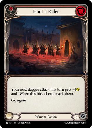 Hunt a Killer (Red) (HNT131)  Rainbow Foil
