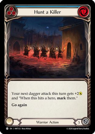 Hunt a Killer (Blue) (HNT133)  Rainbow Foil