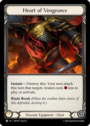 Heart of Vengeance (HNT145)