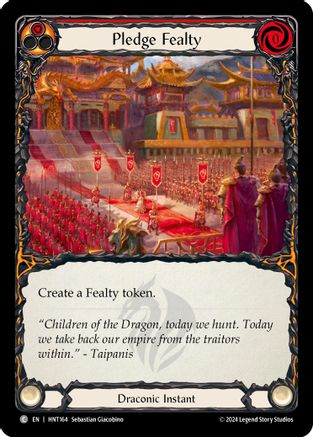Pledge Fealty (Red) (HNT164)