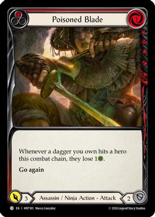 Poisoned Blade (Red) (HNT185)