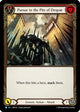 Pursue to the Pits of Despair (Red) (HNT225)  Rainbow Foil