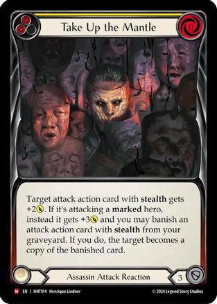 Take Up the Mantle (HNT014)  Rainbow Foil