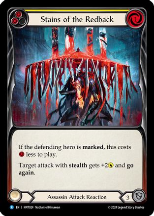 Stains of the Redback (Yellow) (HNT024)