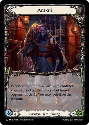 Arakni (Marvel) (HNT264)  Cold Foil