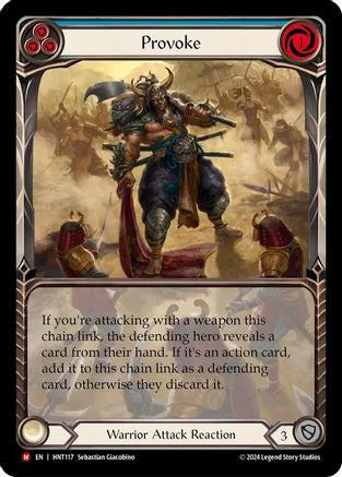 Provoke (Extended Art) (HNT117)  Rainbow Foil
