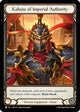 Kabuto of Imperial Authority (Extended Art) (HNT115)  Cold Foil