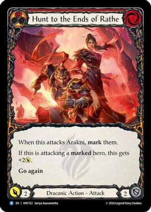 Hunt to the Ends of Rathe (HNT152)  Rainbow Foil