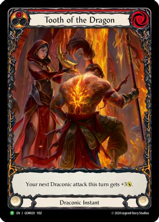 Tooth of the Dragon (Red) (GEM020)