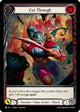 Cut Through (Red) (GEM027)  Rainbow Foil